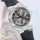 9F Factory Swiss Clone Vacheron Constantin Overseas Dual Time Watch Grey Face Rubber Strap (2)_th.jpg
